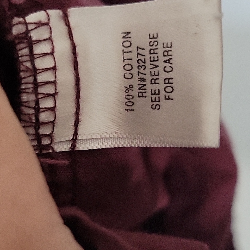 Sonoma Women's Burgundy Jacket, Size Medium - Picture 8 of 8